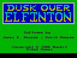 Dusk over Elfinton (1987)(Skyslip Software)